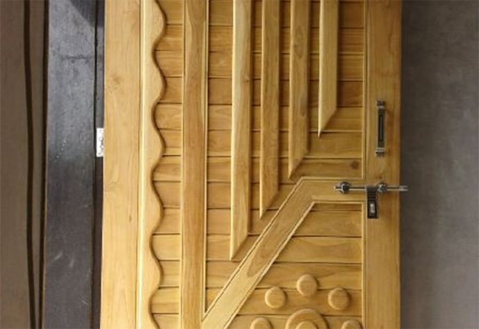 teak wood doors